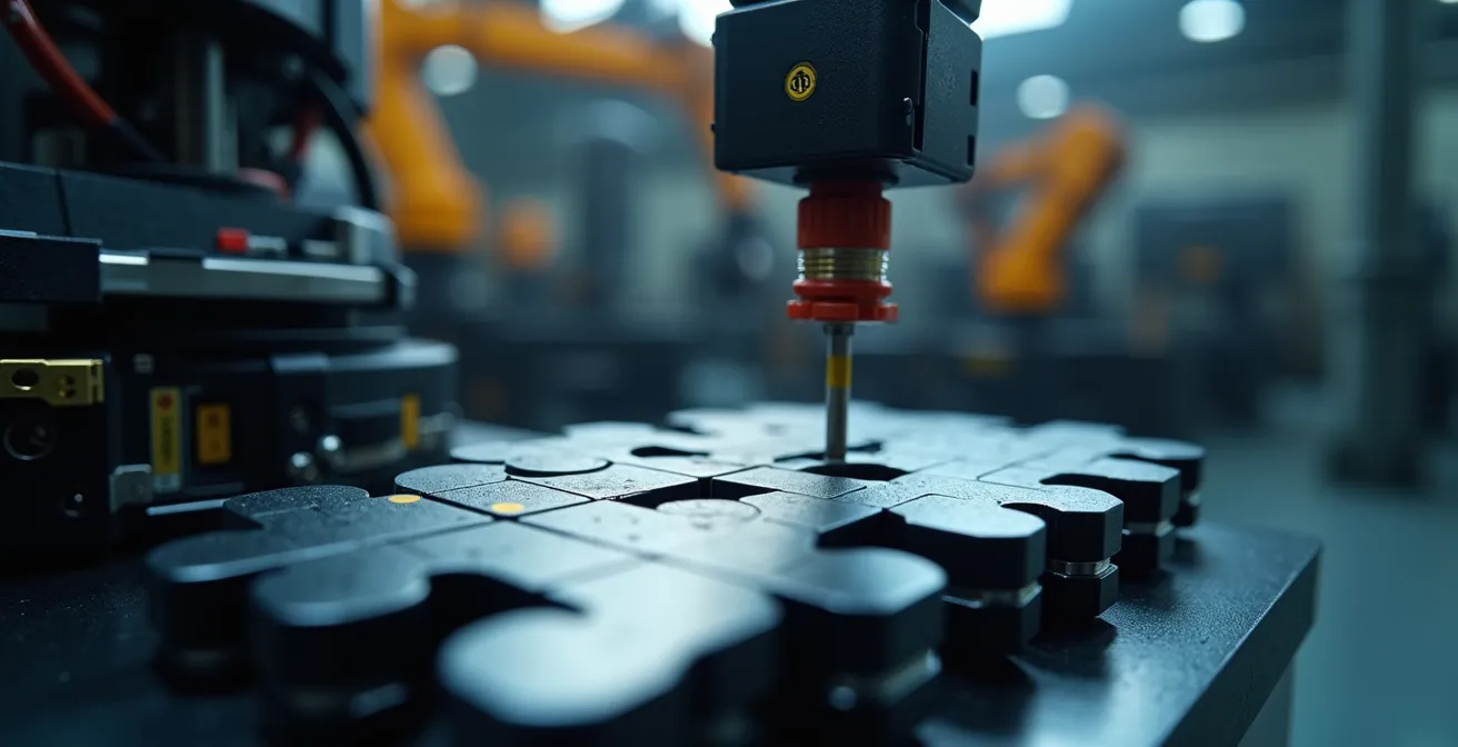 Cellule cobotique pré-assemblée prête pour l'intégration rapide sur ligne de production