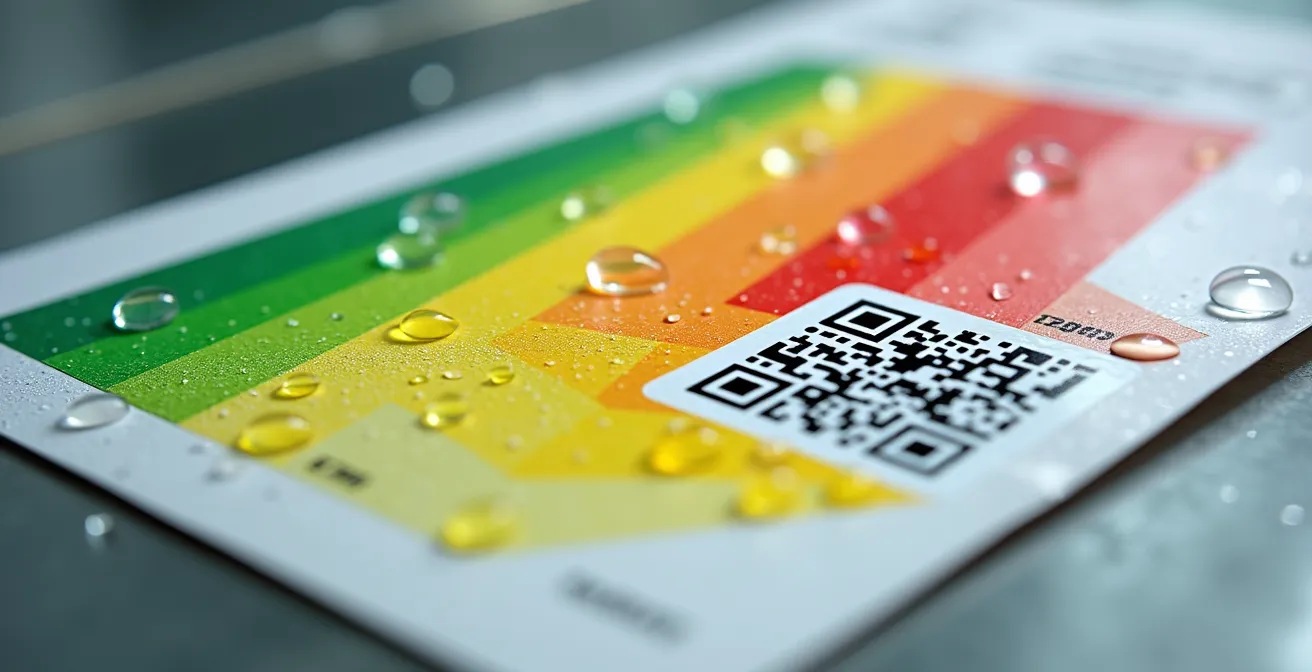 Système de management visuel avec codes QR pour accès rapide aux procédures