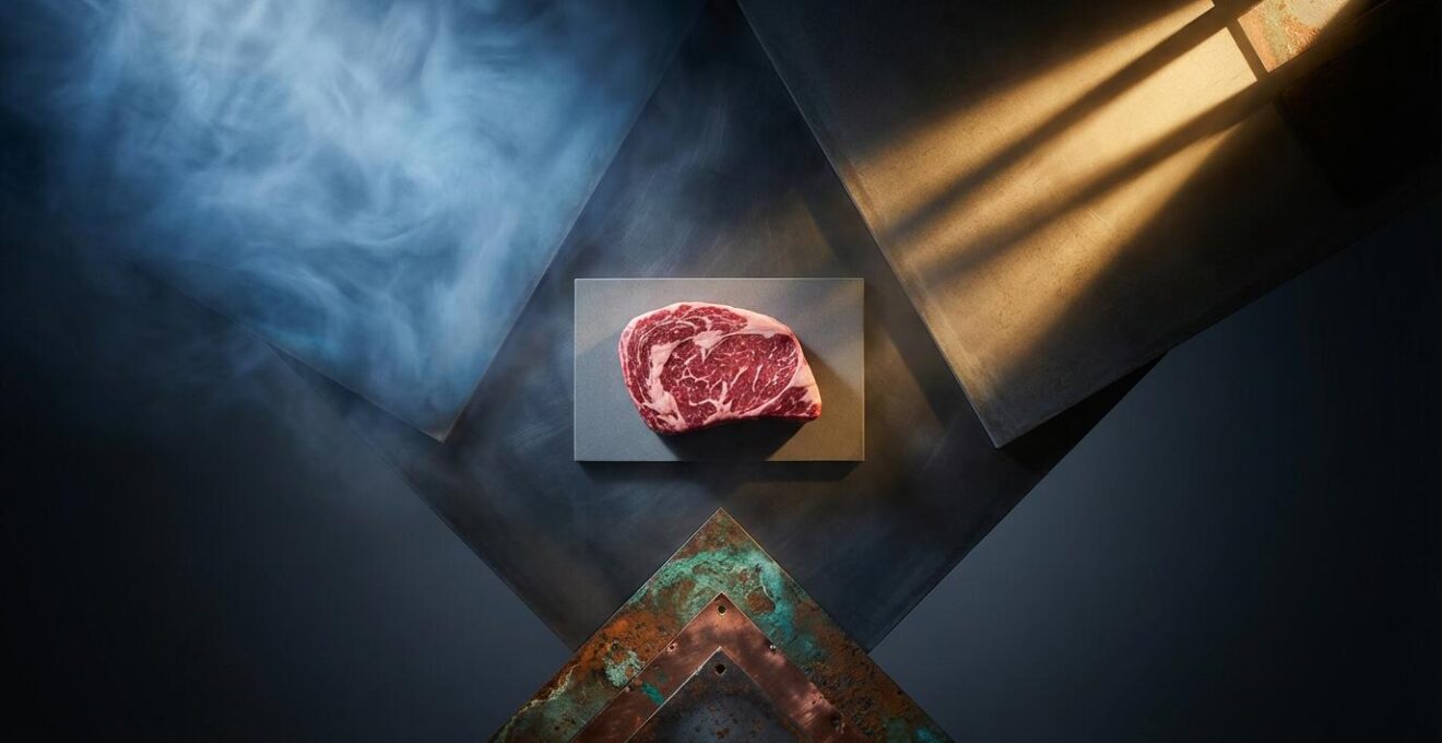 Représentation visuelle du triangle de dégradation : oxygène, lumière UV et catalyseurs métalliques